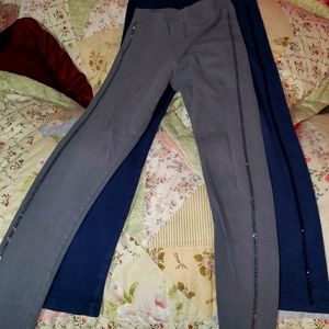 Girls Gymboree Pants with Sequin Stripe